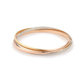 Cartier Trinity Medium Model 18 Carats 3 Gold Bracelet